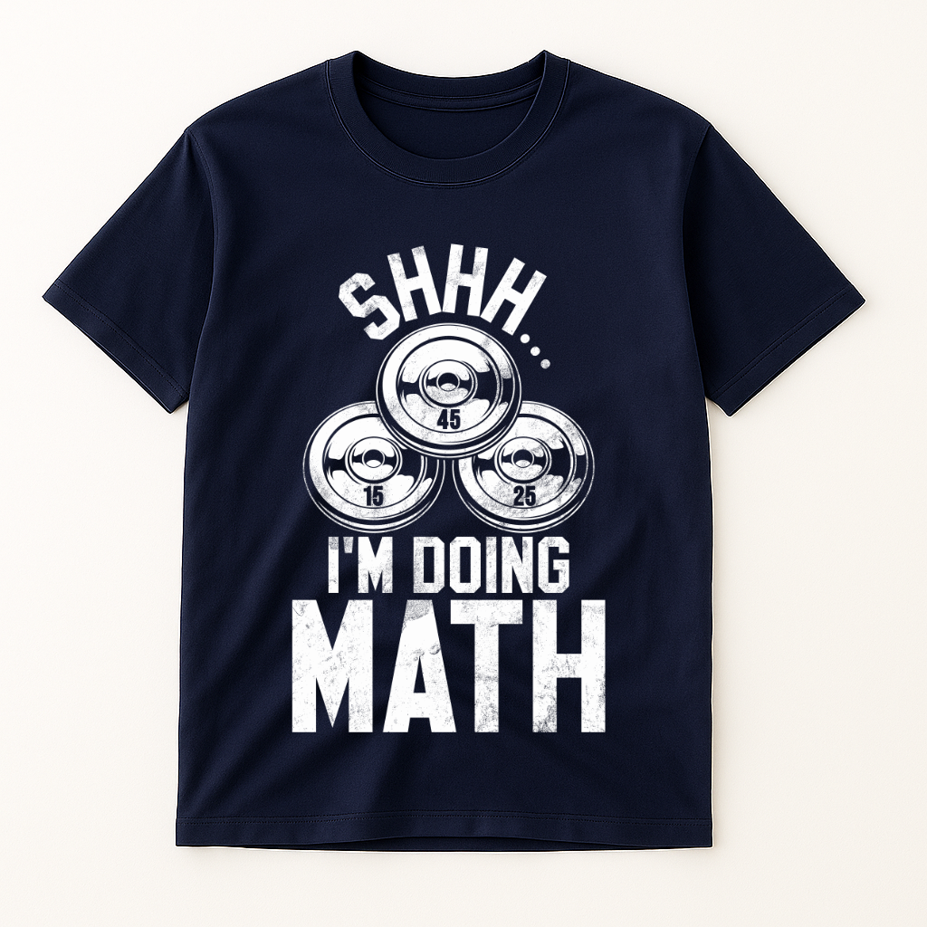 SHH... I'M DOING MATH T-SHIRT