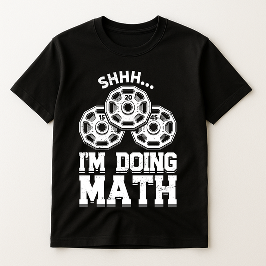 FUNNY MATH GYM T-SHIRT