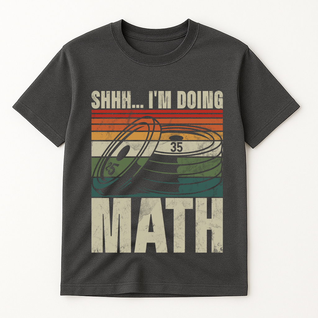 SHH... I'M DOING MATH T-SHIRT