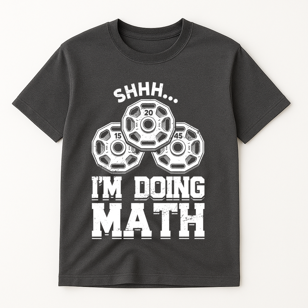 FUNNY MATH GYM T-SHIRT