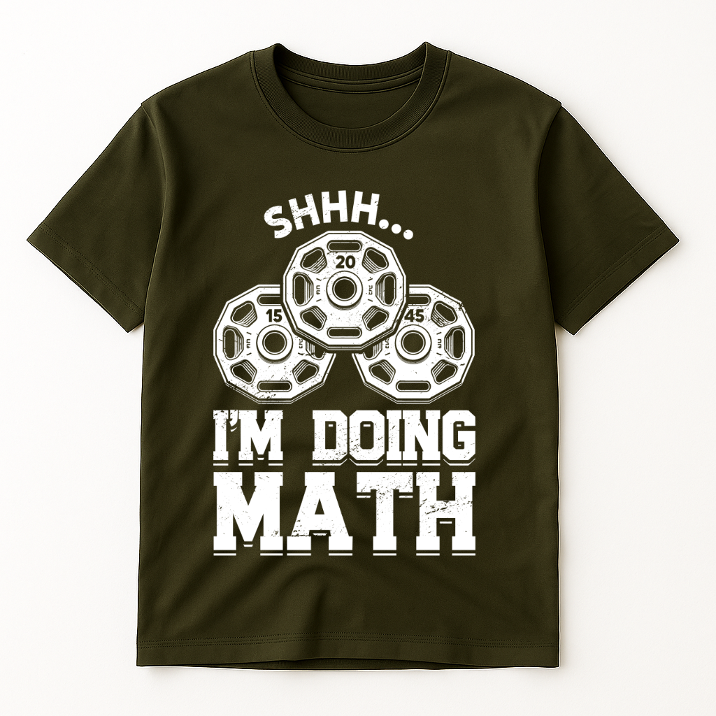 FUNNY MATH GYM T-SHIRT