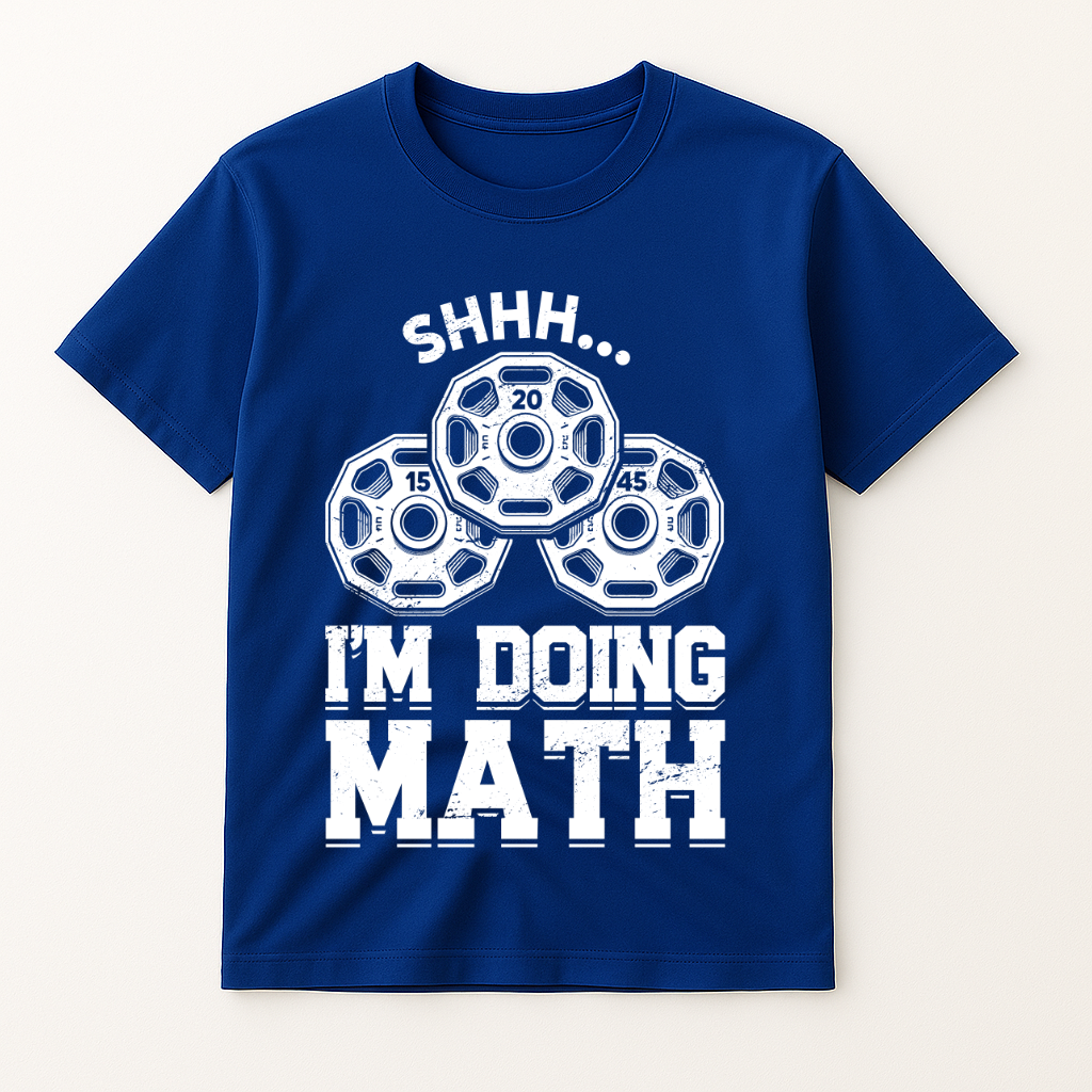 FUNNY MATH GYM T-SHIRT