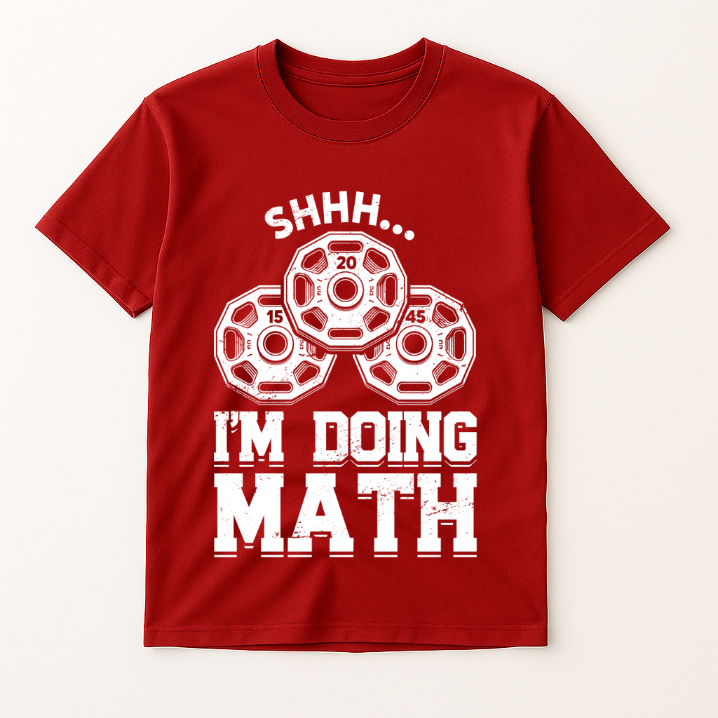 FUNNY MATH GYM T-SHIRT