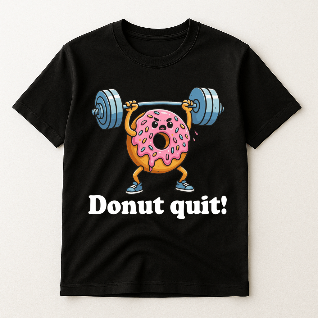 DONUT QUIT T-SHIRT