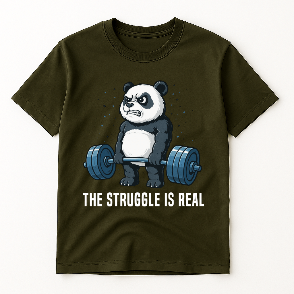 THE STRUGGLE IS REAL T-SHIRT