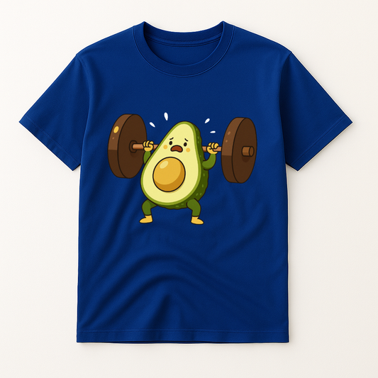 AVOCADO WEIGHTLIFTING T-SHIRT