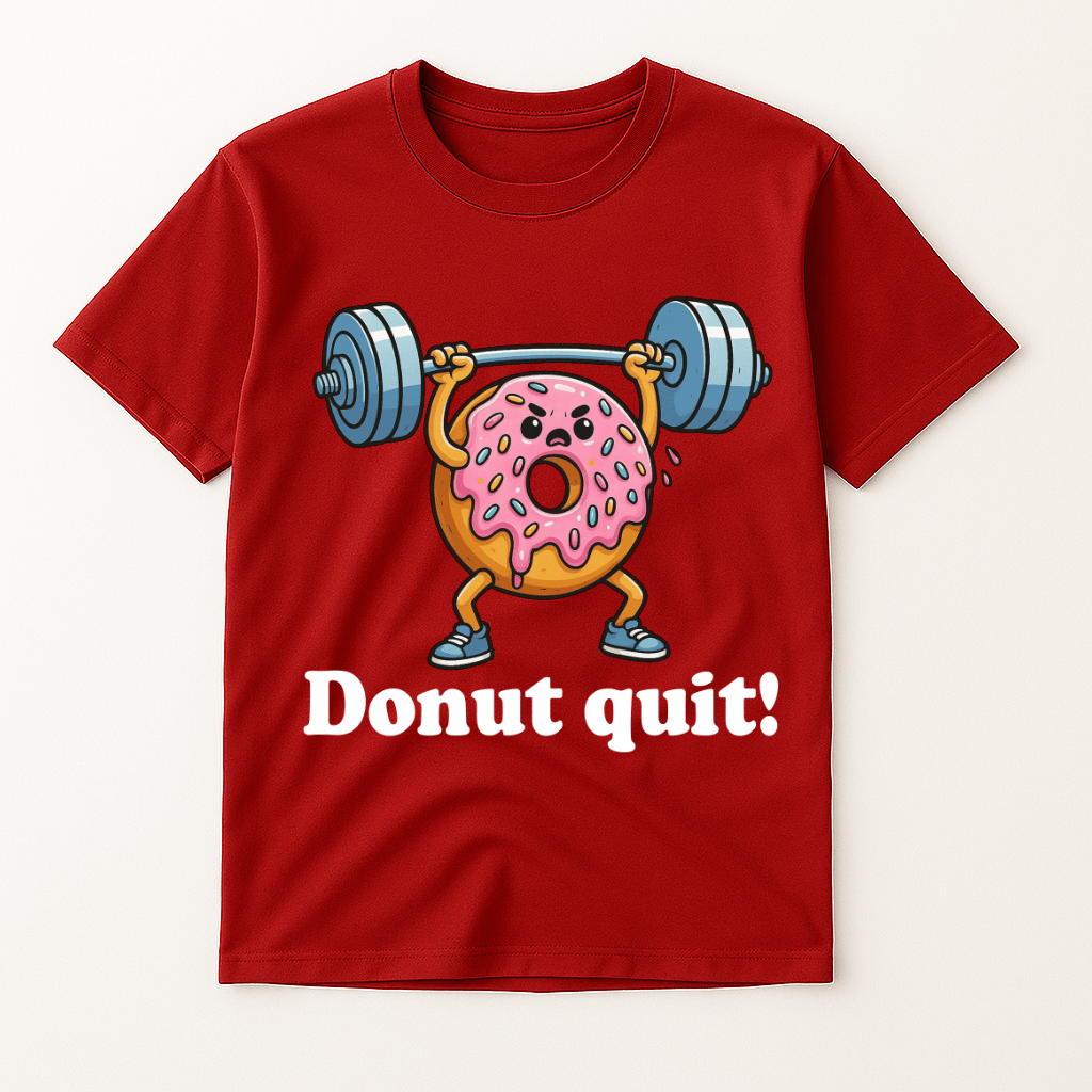 DONUT QUIT T-SHIRT