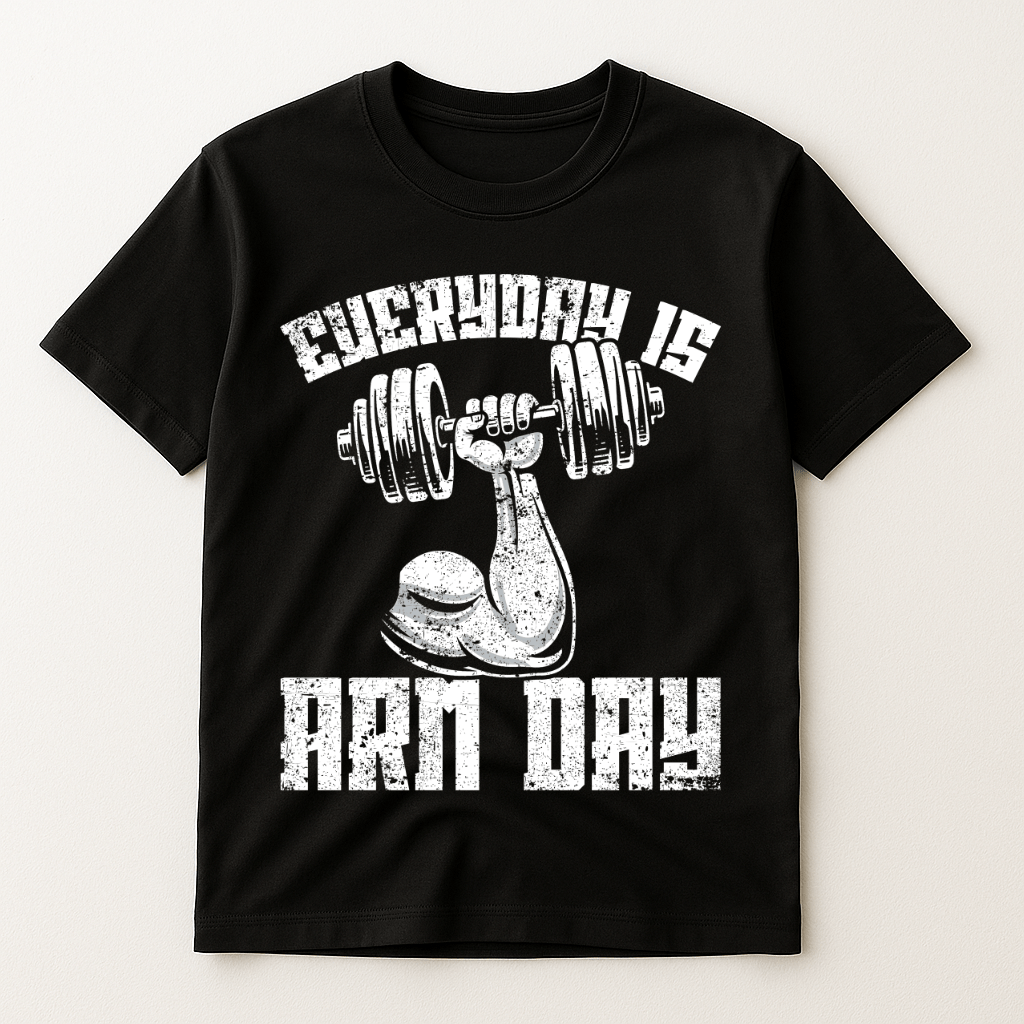 EVERYDAY IS ARM DAY T-SHIRT