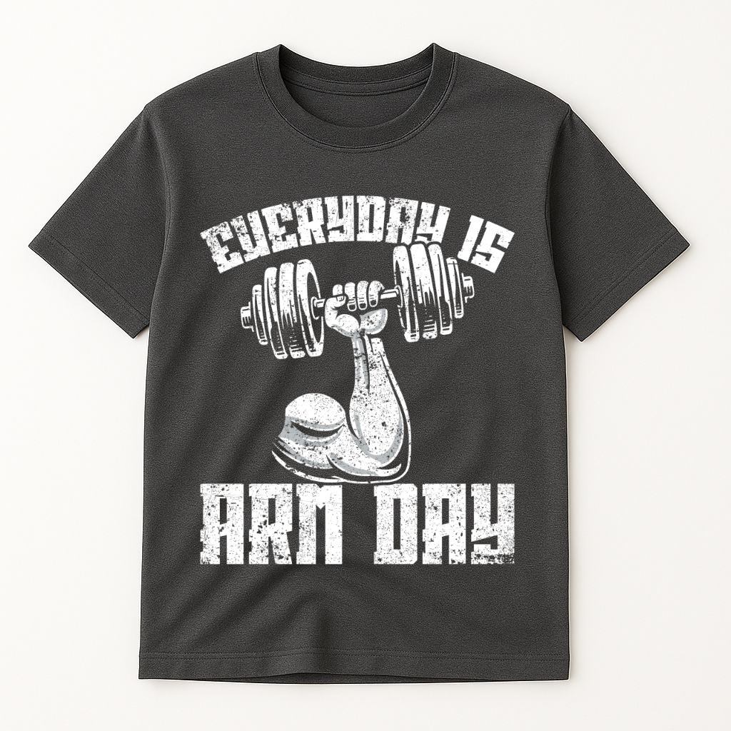 EVERYDAY IS ARM DAY T-SHIRT