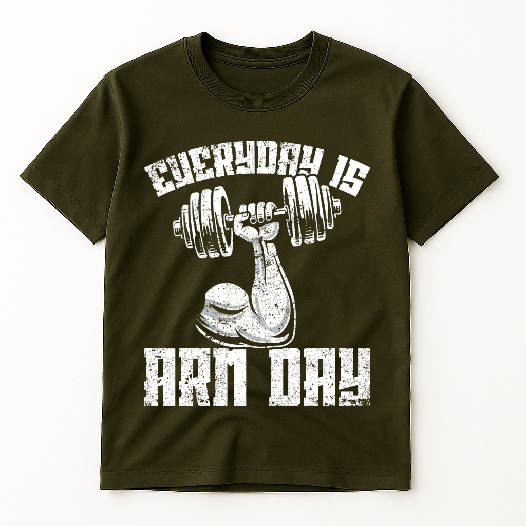 EVERYDAY IS ARM DAY T-SHIRT