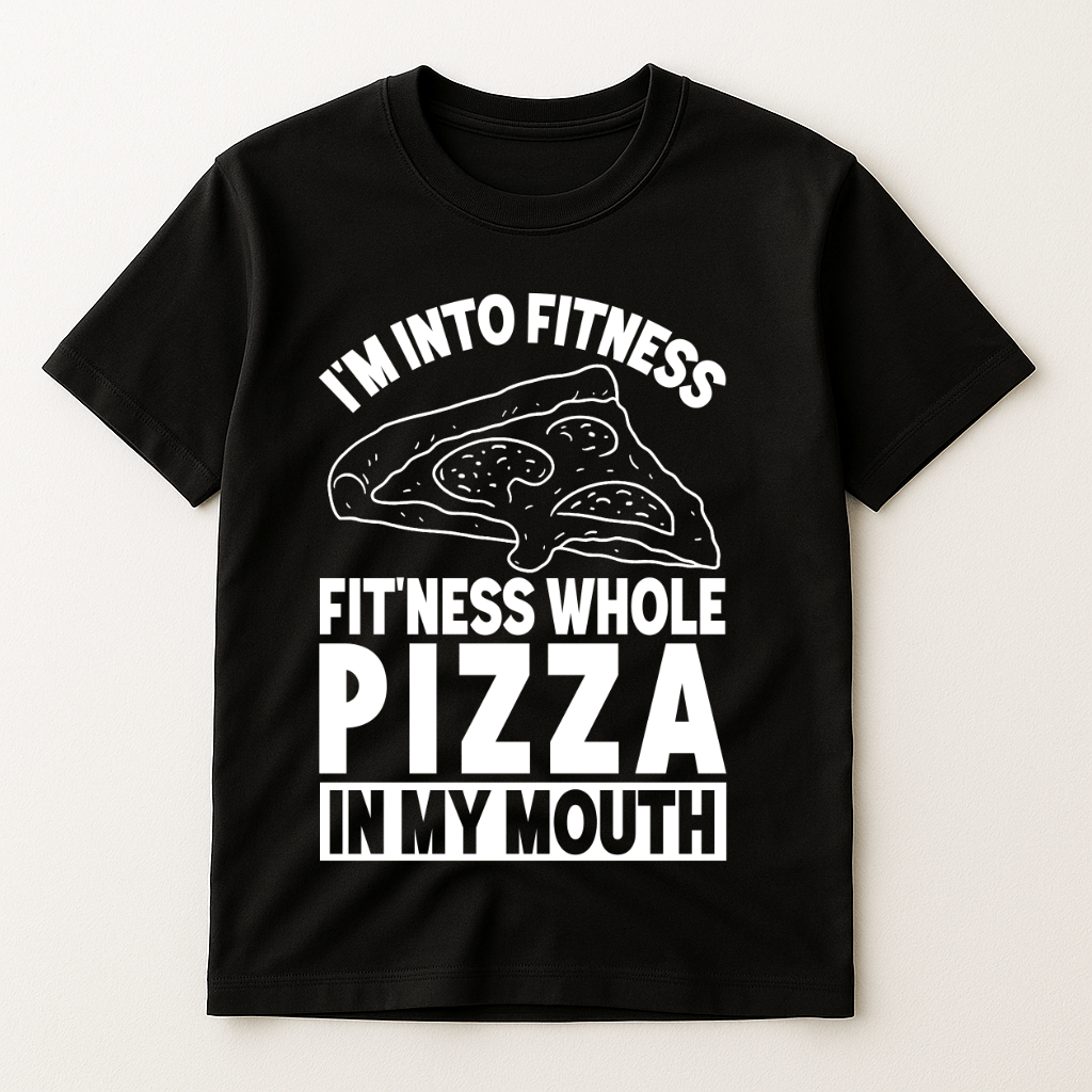 FITNESS PIZZA T-SHIRT