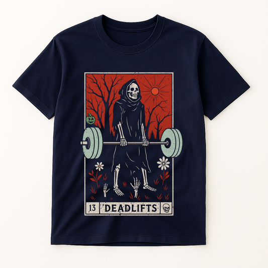 TAROT CARD DEADLIFT T-SHIRT