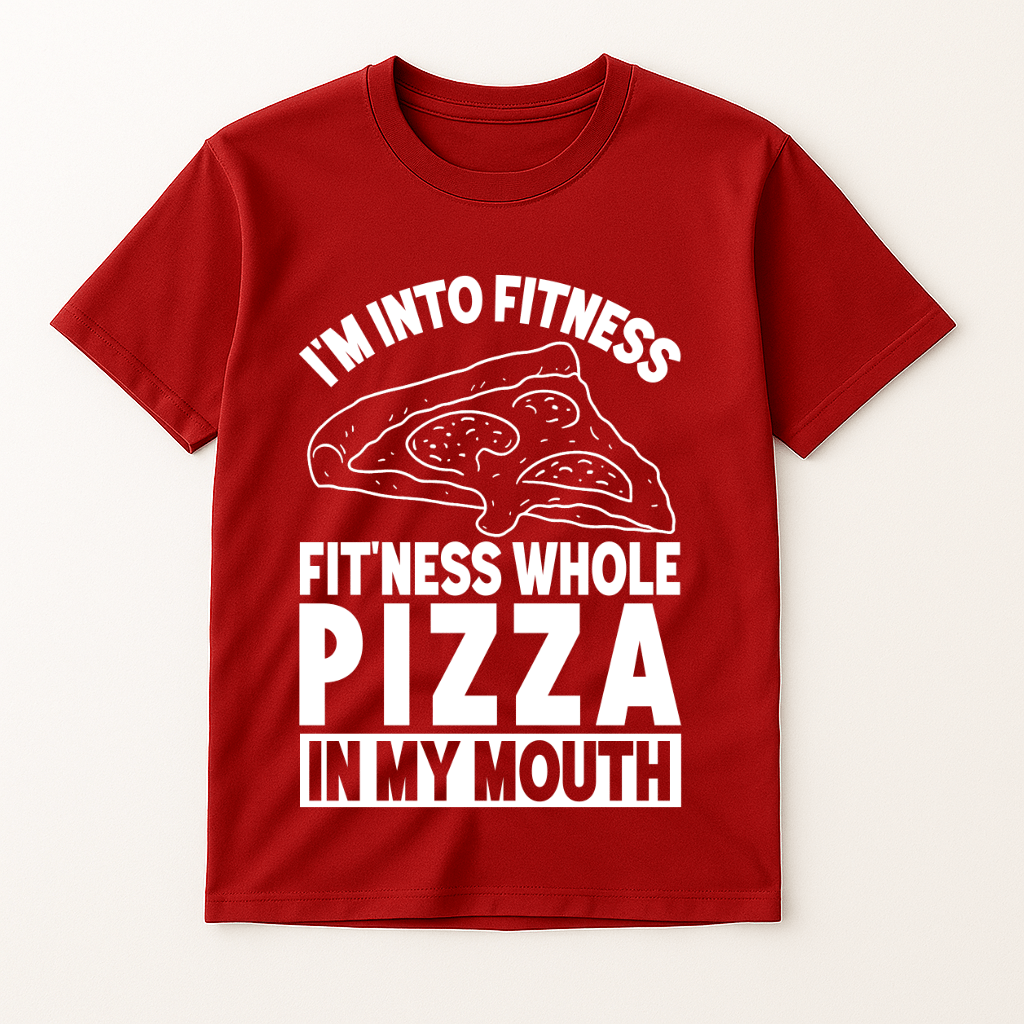 FITNESS PIZZA T-SHIRT