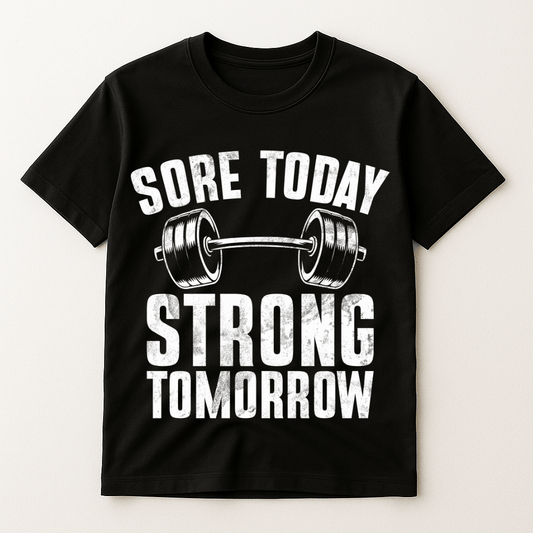 SORE TODAY STRONG TOMORROW T-SHIRT
