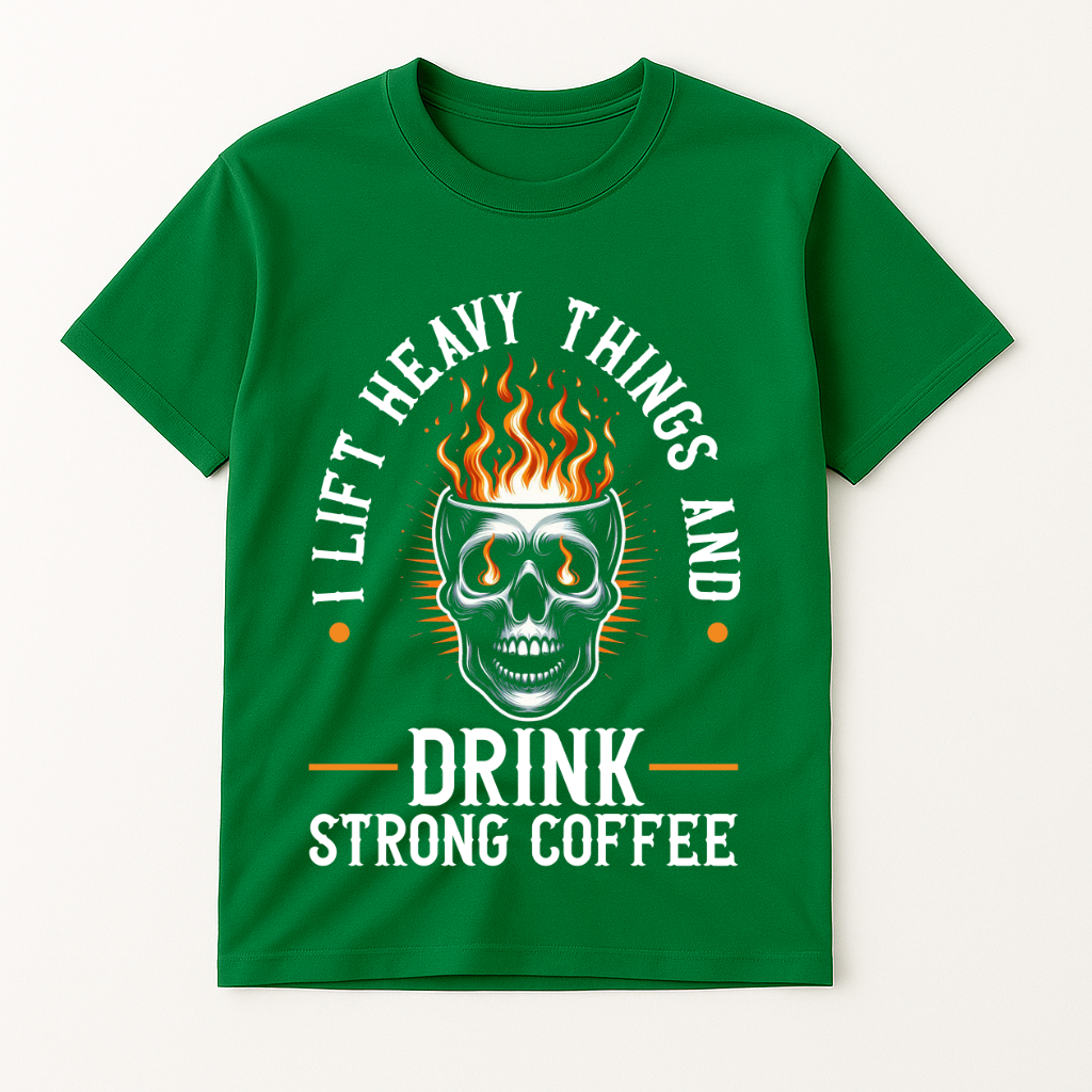 COFFEE AND GYM T-SHIRT