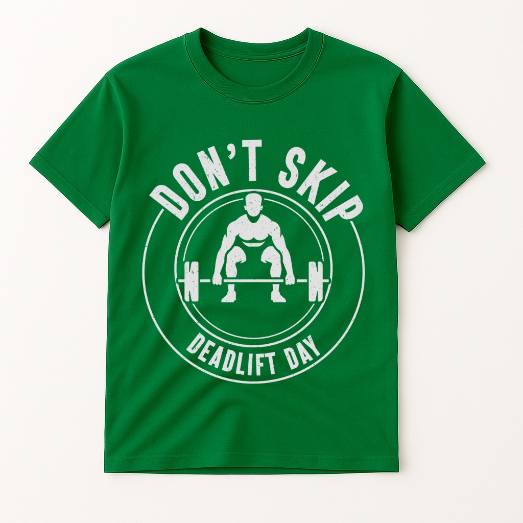 DON'T SKIP DEADLIFT DAY T-SHIRT