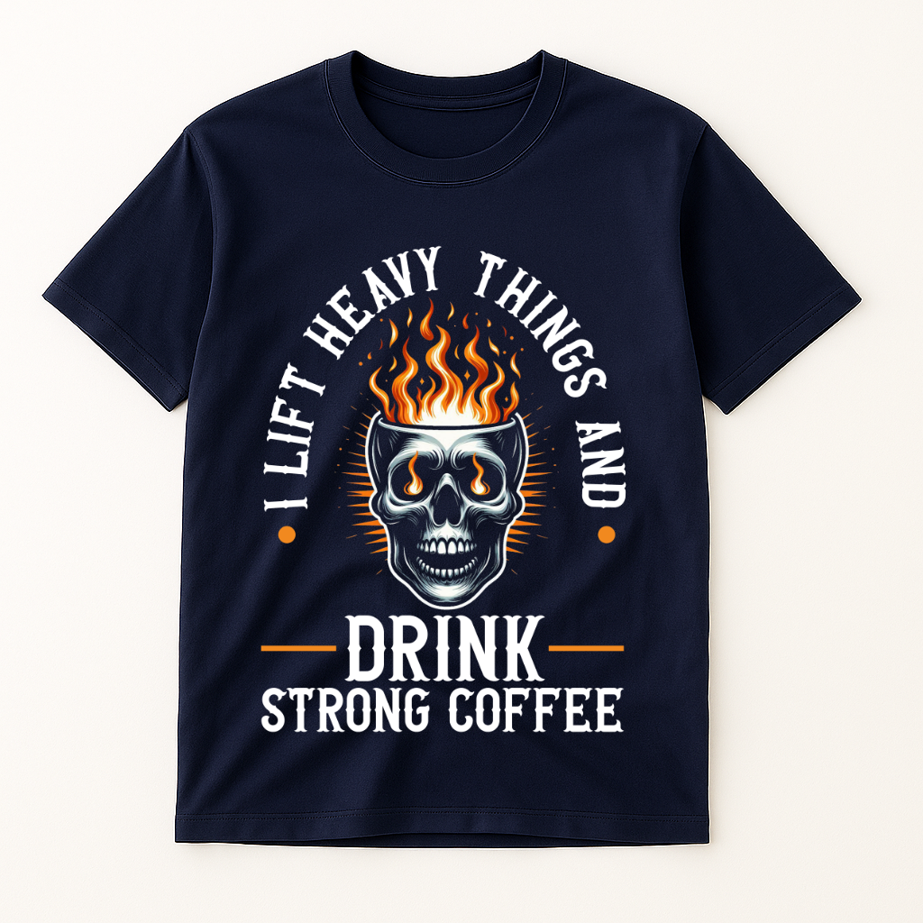 COFFEE AND GYM T-SHIRT