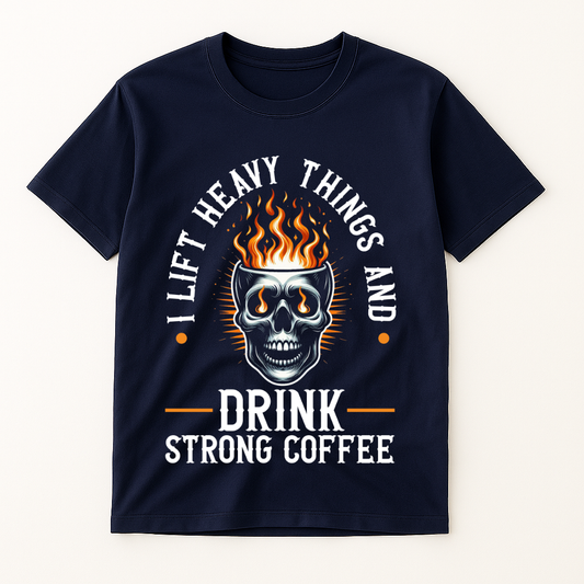 COFFEE AND GYM T-SHIRT