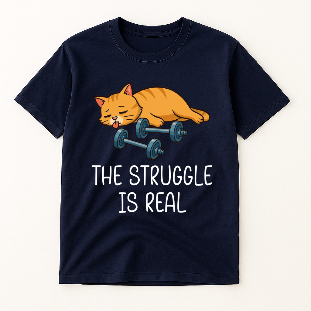 THE STRUGGLE IS REAL T-SHIRT