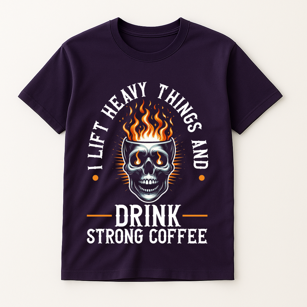 COFFEE AND GYM T-SHIRT