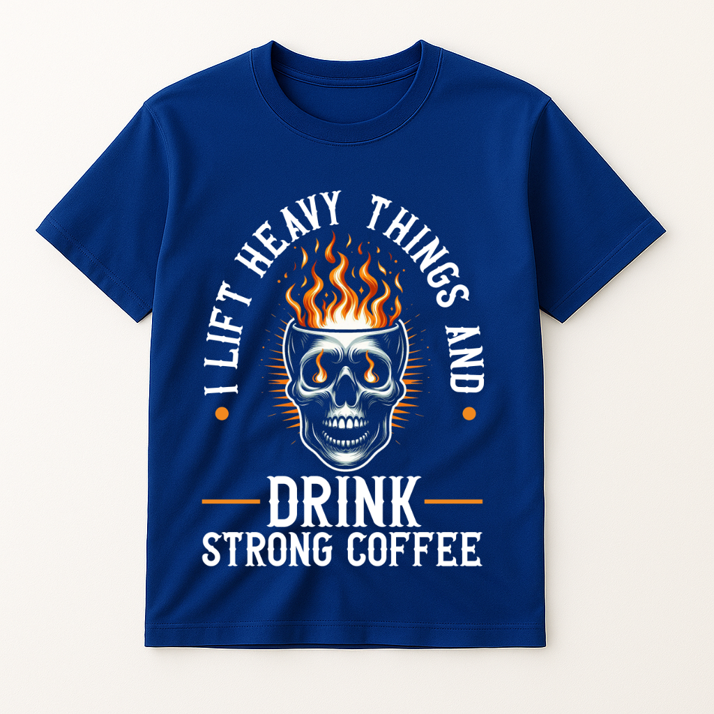 COFFEE AND GYM T-SHIRT