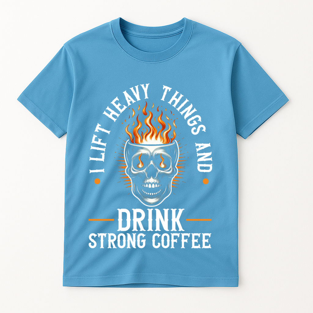 COFFEE AND GYM T-SHIRT