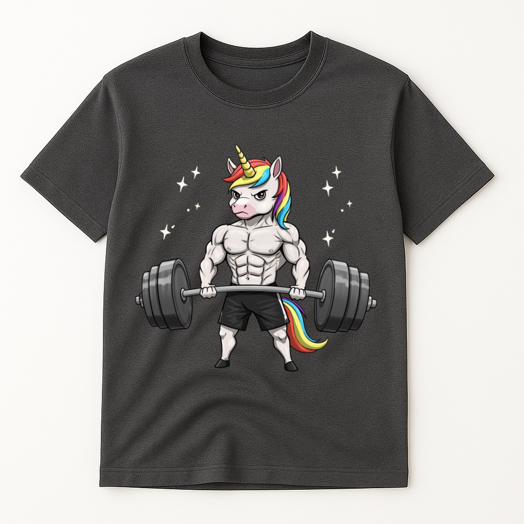 UNICORN BODYBUILDING T-SHIRT