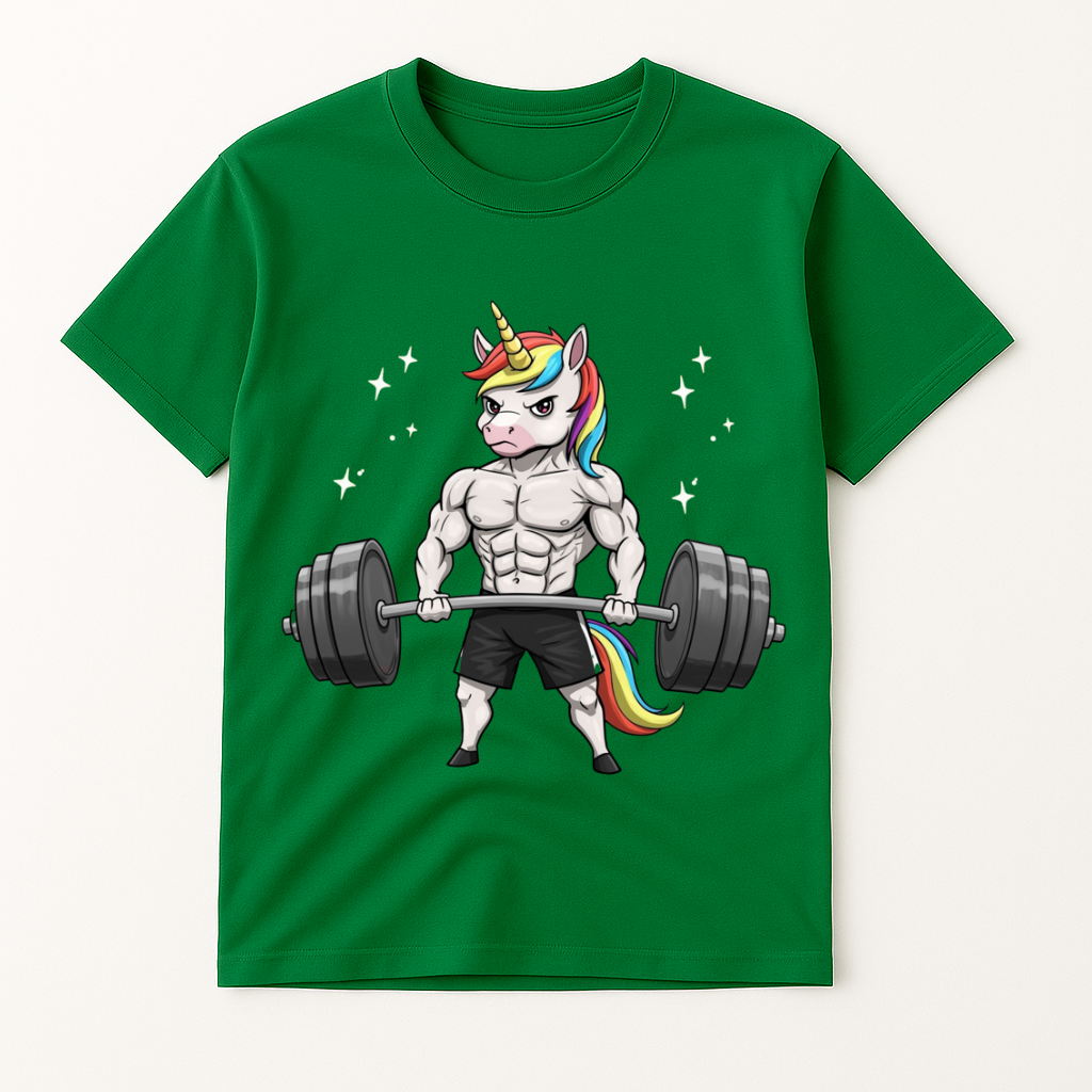 UNICORN BODYBUILDING T-SHIRT