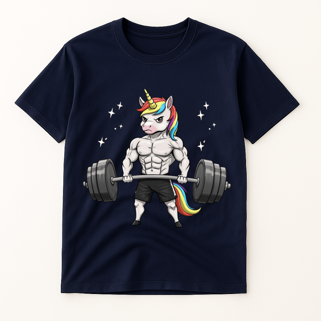 UNICORN BODYBUILDING T-SHIRT