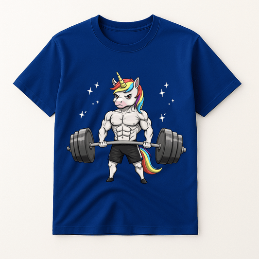 UNICORN BODYBUILDING T-SHIRT