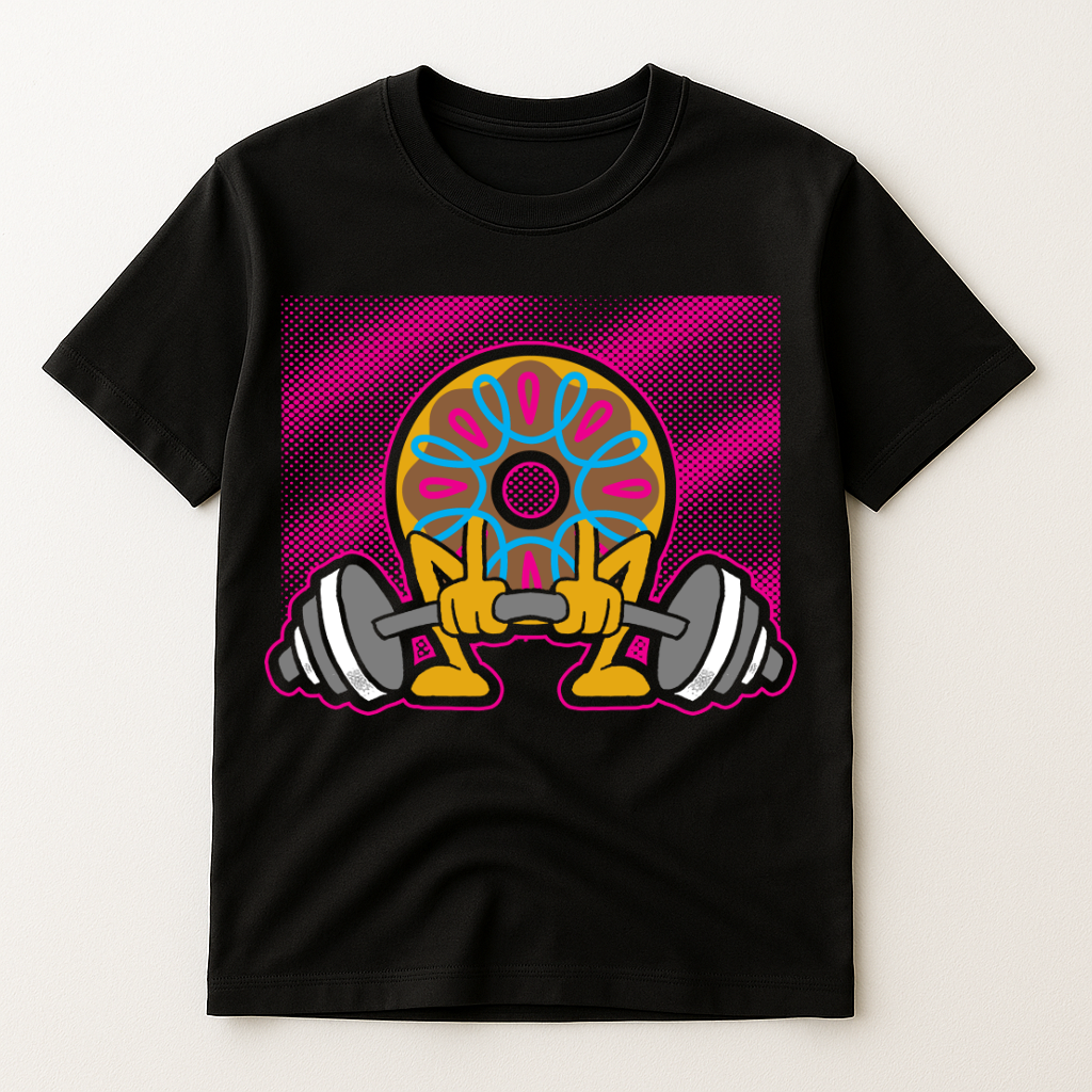 WORKOUT DONUT T-SHIRT