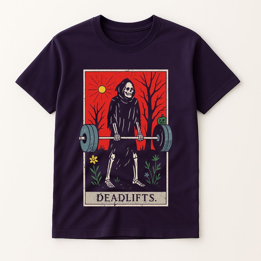 DEADLIFTS TAROT CARDS T-SHIRT