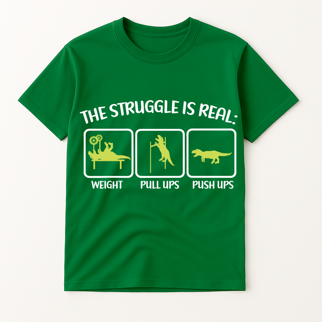 WEIGHT PULL UPS PUSH UPS T-SHIRT