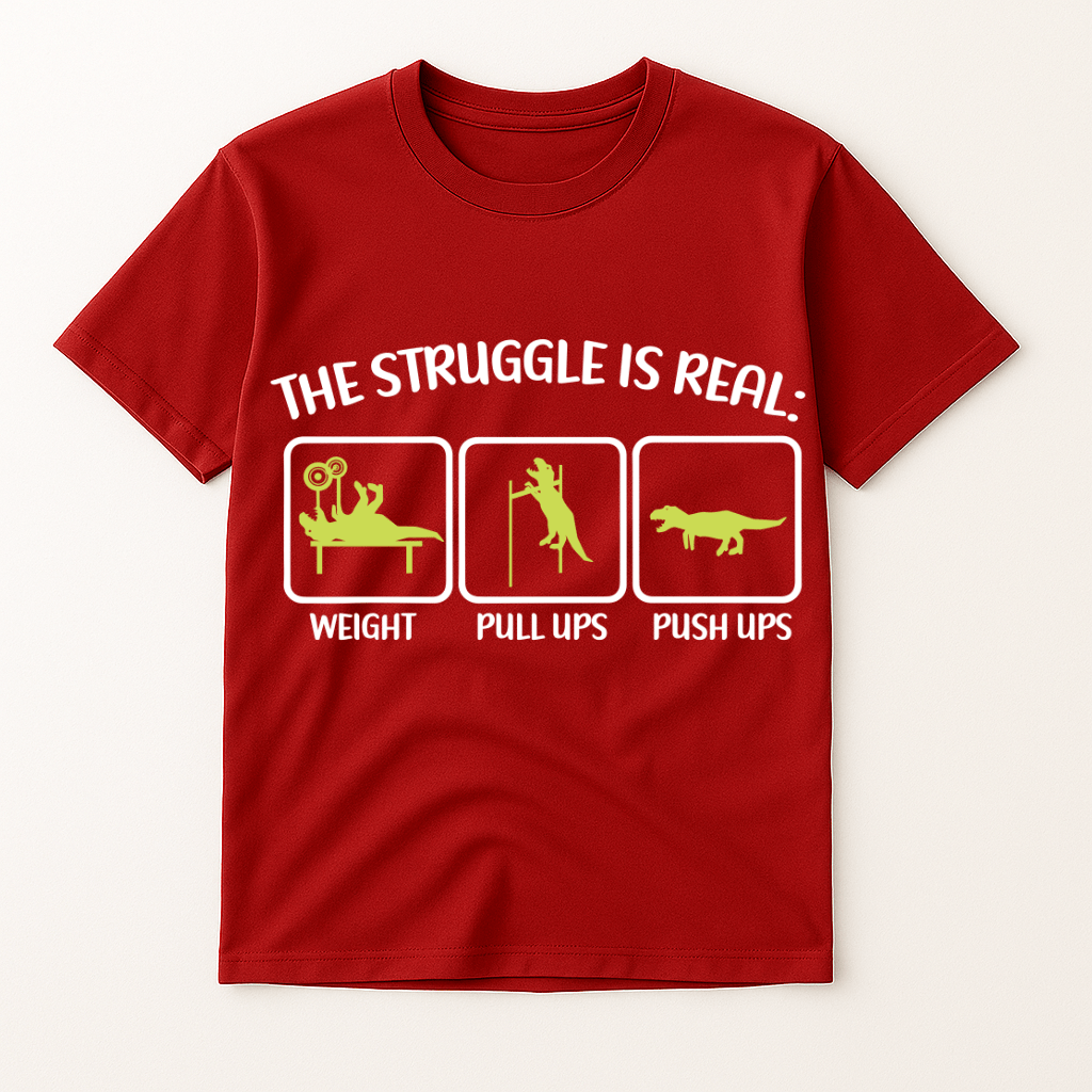 WEIGHT PULL UPS PUSH UPS T-SHIRT