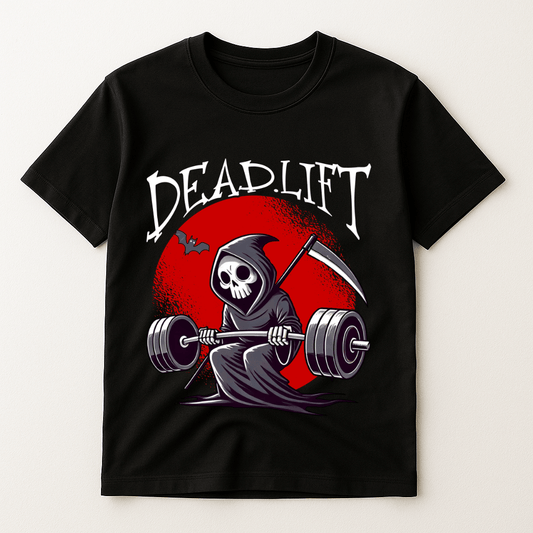 DEATH BY DEADLIFT T-SHIRT