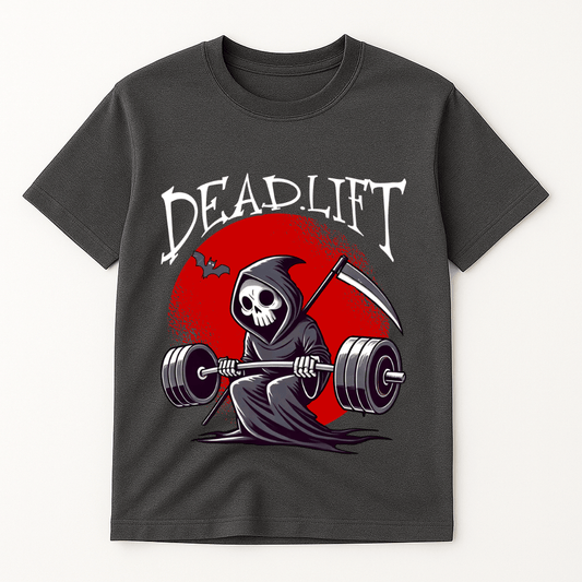 DEATH BY DEADLIFT T-SHIRT