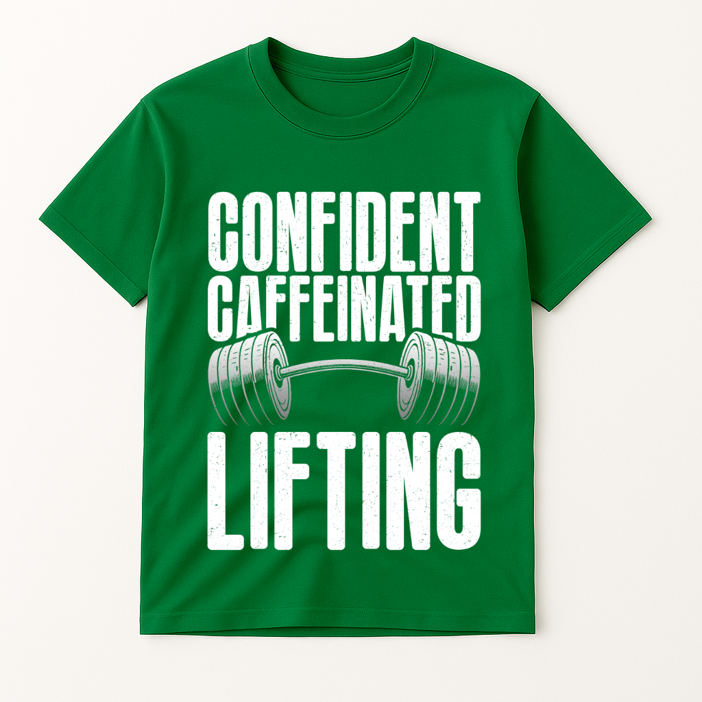 CONFIDENT CAFFEINATED LIFTING T-SHIRT