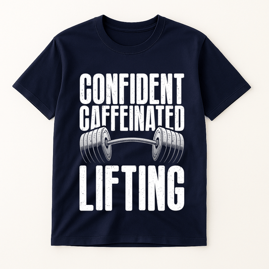 CONFIDENT CAFFEINATED LIFTING T-SHIRT