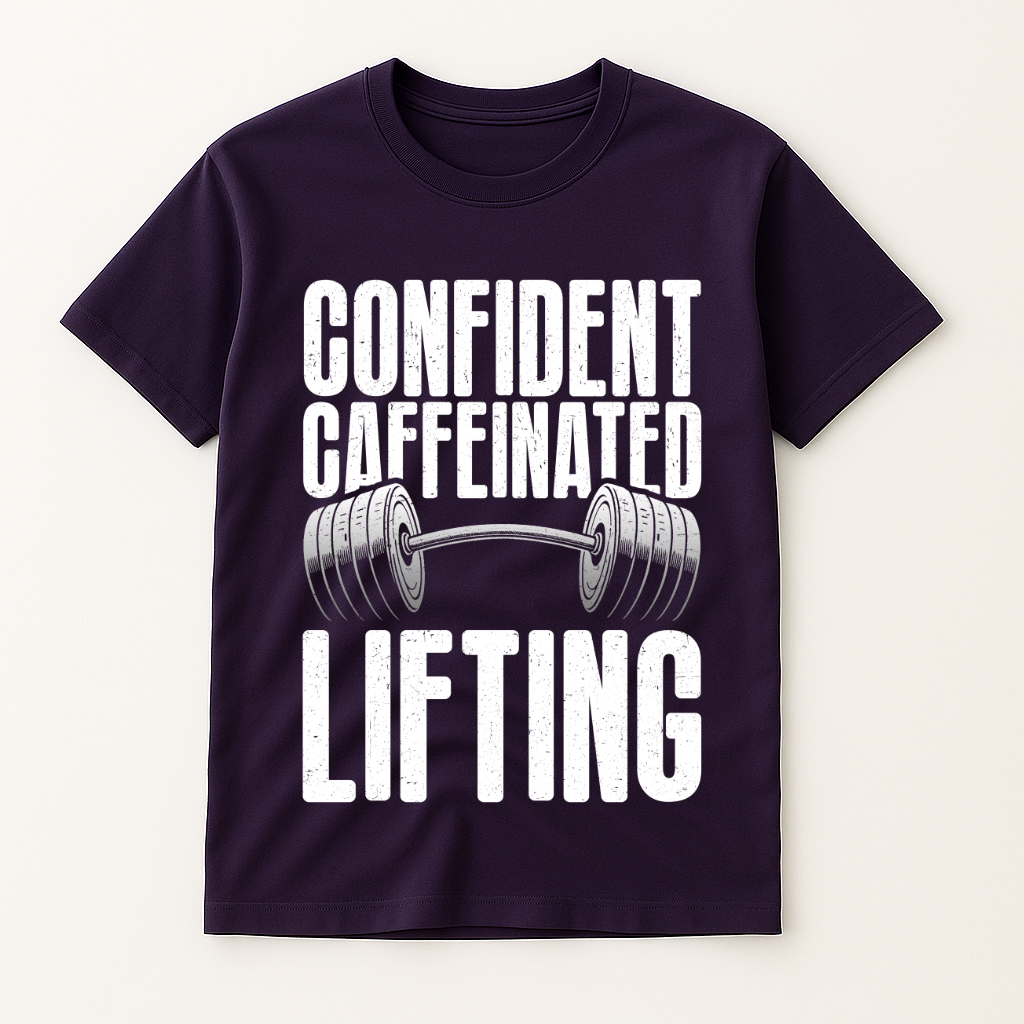 CONFIDENT CAFFEINATED LIFTING T-SHIRT