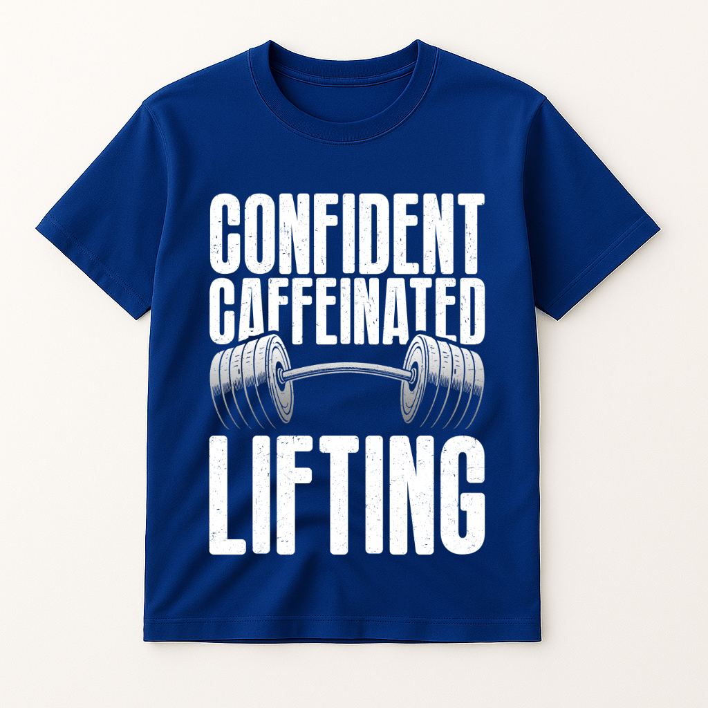 CONFIDENT CAFFEINATED LIFTING T-SHIRT