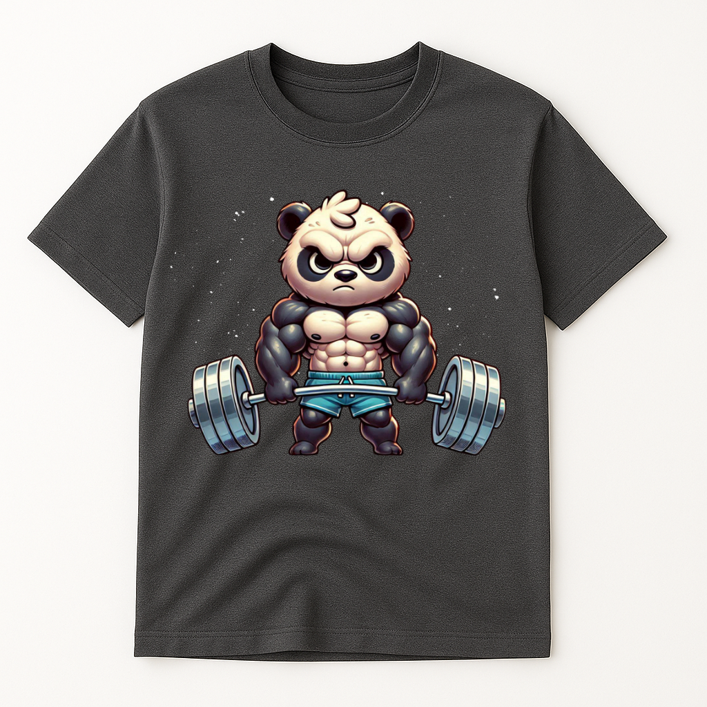 PANDA DEADLIFT T-SHIRT