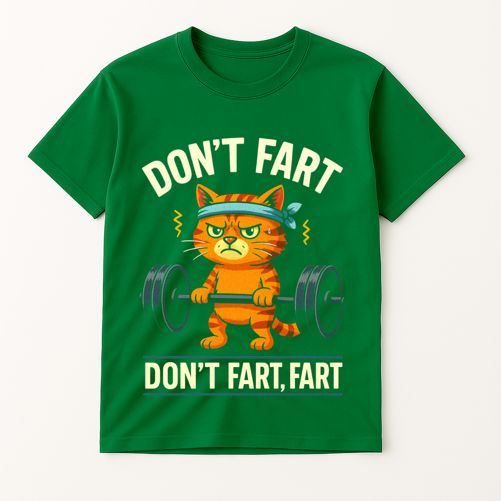 DON'T FART CAT T-SHIRT