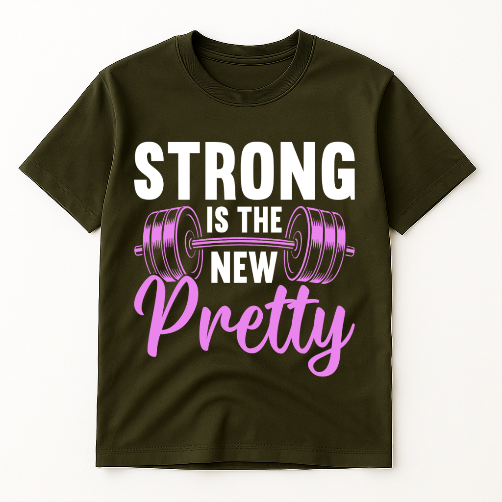 STRONG BODY IS THE NEW PRETTY T-SHIRT