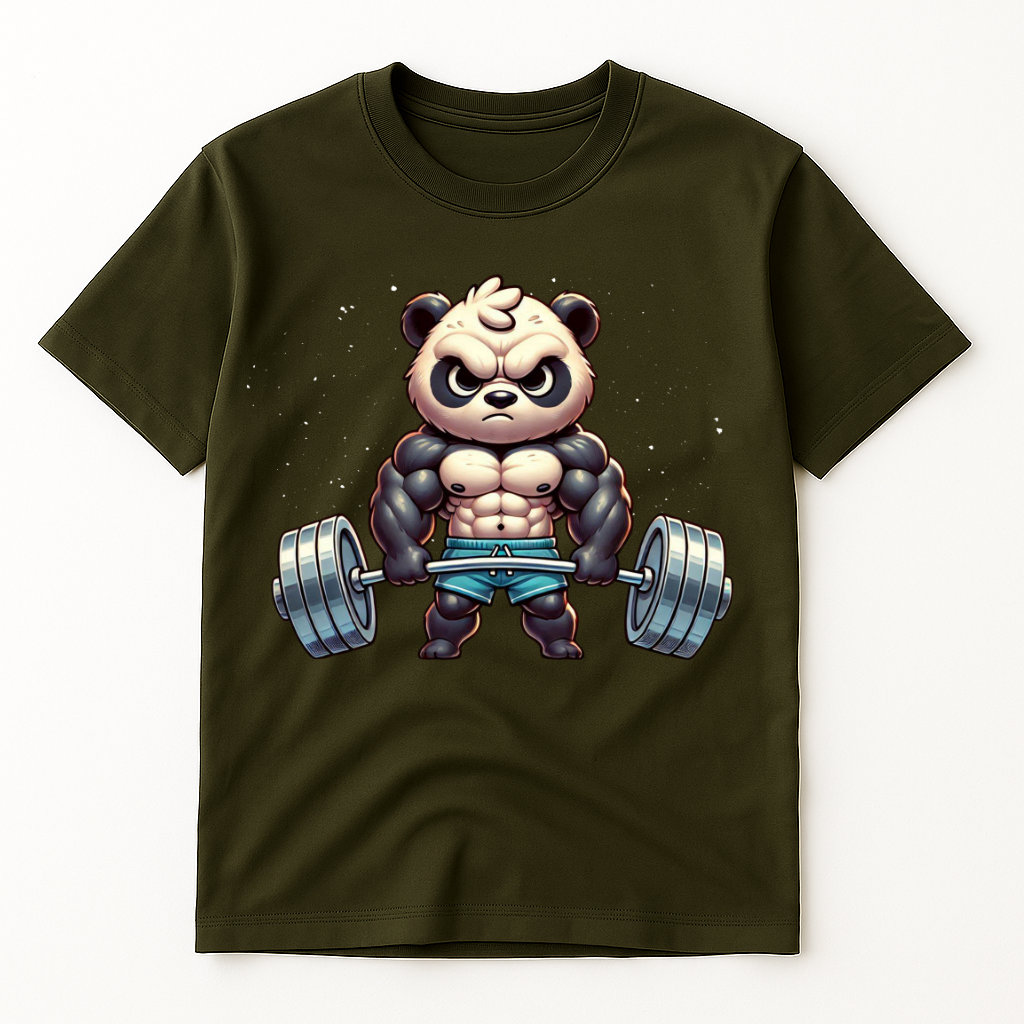 PANDA DEADLIFT T-SHIRT