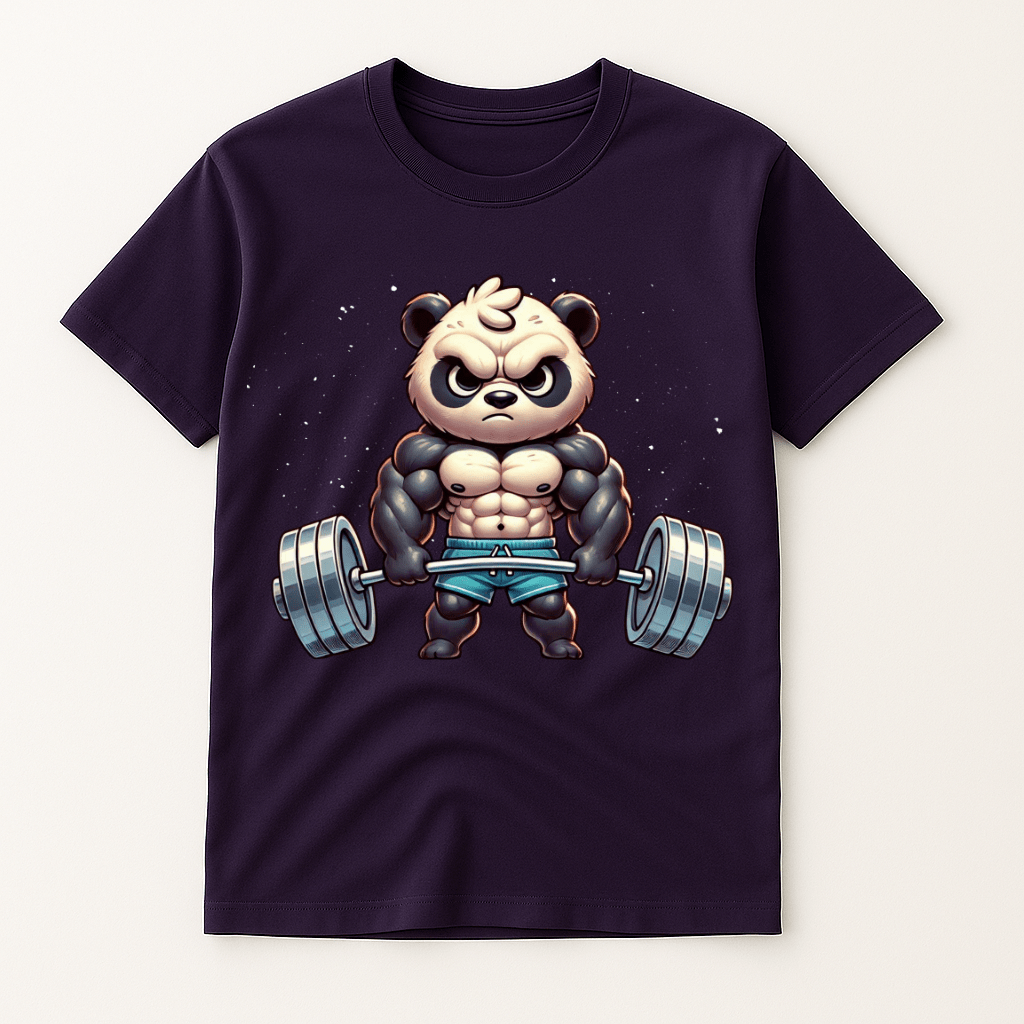 PANDA DEADLIFT T-SHIRT