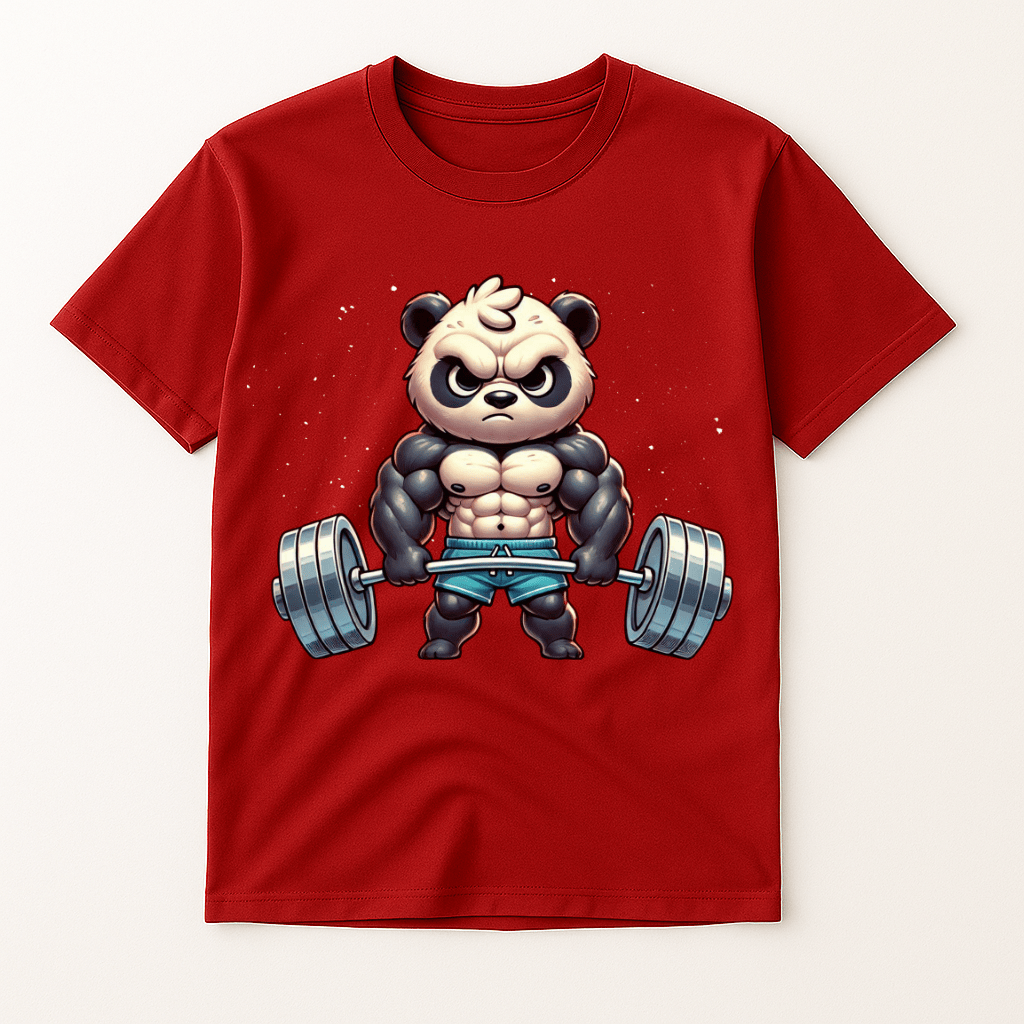 PANDA DEADLIFT T-SHIRT