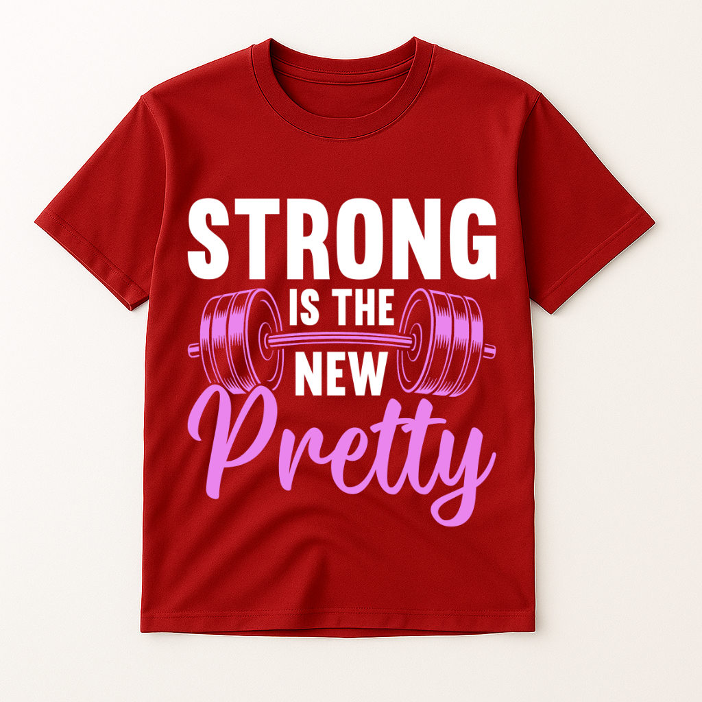 STRONG BODY IS THE NEW PRETTY T-SHIRT