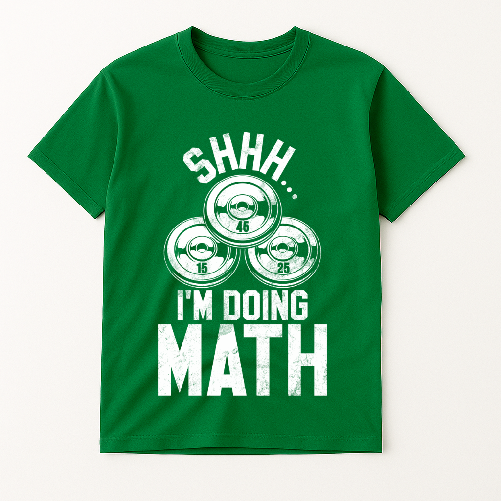 SHH... I'M DOING MATH T-SHIRT
