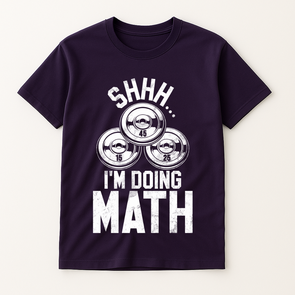 SHH... I'M DOING MATH T-SHIRT