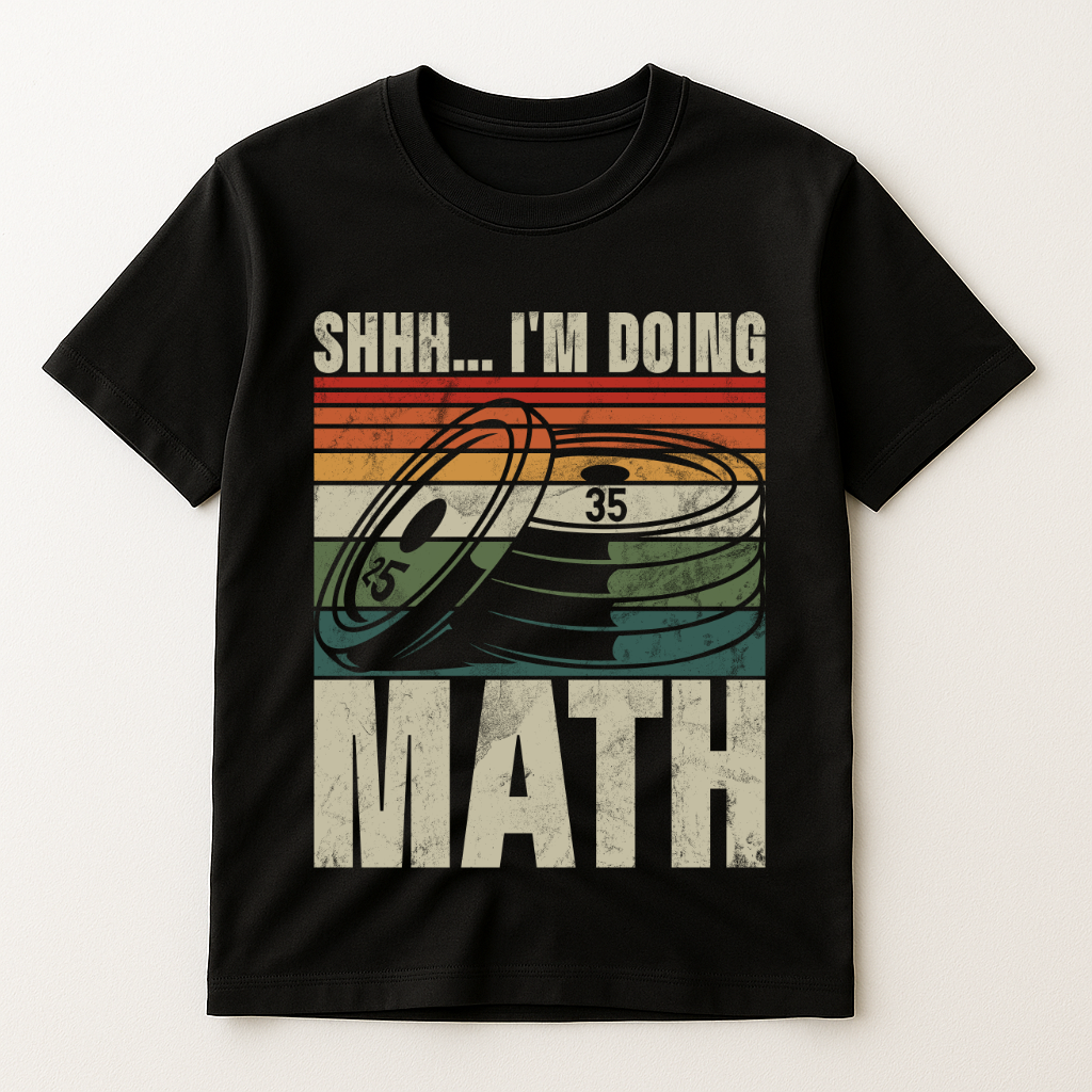 SHH... I'M DOING MATH T-SHIRT